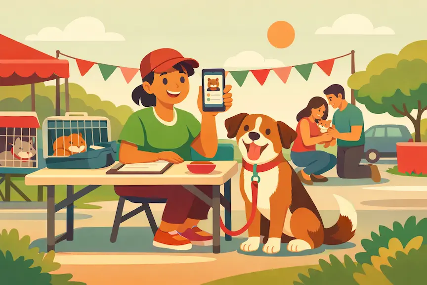 Cover for How to Process Mobile Adoptions at Rescue Events